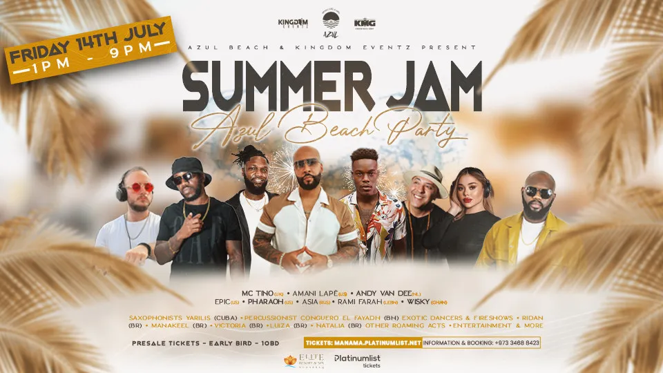 Summer Jam at Azul Beach, Bahrain - Image 1